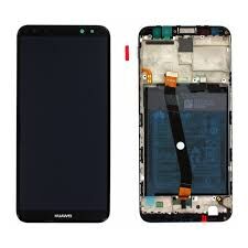 Дисплей (LCD) Huawei Mate 10 Lite (RNE-L01, RNE-L21) с сенсором синий + рамка Оригинал