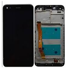 Дисплей (LCD) Huawei Nova 2 (PIC-L29) 2017 с сенсором чёрный + рамка