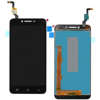 Дисплей (LCD) Lenovo A6020a40 Vibe K5 с сенсором чёрный (желтый шлейф) Оригинал