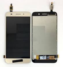 Дисплей (LCD) Huawei Y3 (2017) (CRO-L02, CRO-L22), Y5 Lite (2017) с сенсором золотой