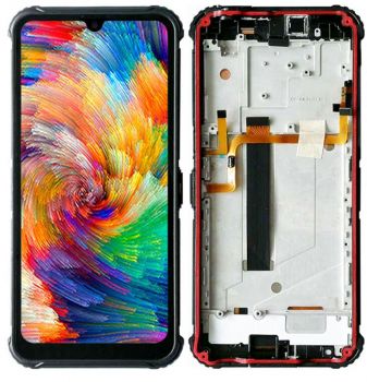 Дисплей Blackview BV9800, BV9800 Pro с сенсором (тачскрином) черный с рамкой Оригинал