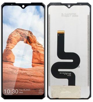 Дисплей Oukitel WP8 Pro с сенсором (тачскрином) черный Оригинал