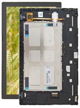 Дисплей Lenovo TB-X304L, TB-X304F, TB-X304N, TB-X304X Tab 4 10.1 с сенсором (тачскрином) черный с рамкой