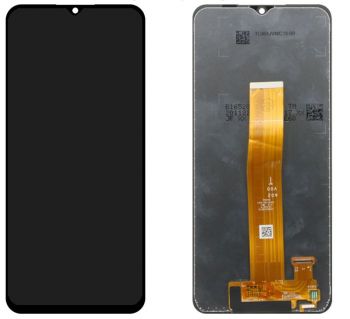 Дисплей Samsung M127 (SM-M127F, SM-M127F/DSN) Galaxy M12 с сенсором (тачскрином) черный Оригинал