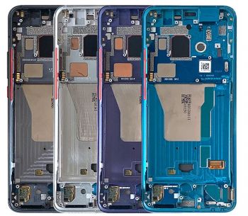 Дисплей Xiaomi Redmi K30 Pro, Poco F2 Pro M2004J11G с сенсором (тачскрином) черный с рамкой OLED