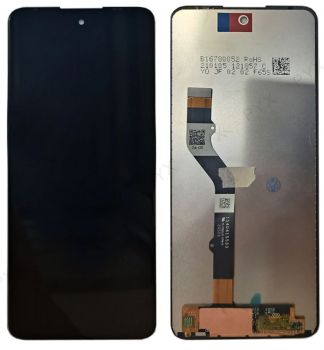 Дисплей Motorola Moto G40 Fusion PANV0001IN, PANV0005IN с сенсором (тачскрином) черный Оригинал