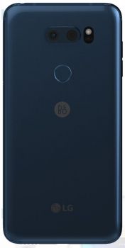 Задняя крышка корпуса LG V30. V30 Plus H930, H930DS, H931, H932, H933, VS996, US998, LS998U синяя Оригинал