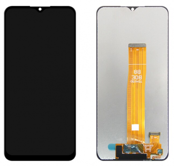 Дисплей Samsung A127 (SM-A127F, SM-A127F/DS) Galaxy A12 Nacho с сенсором (тачскрином) черный Оригинал