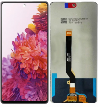 Дисплей Tecno Pova 3 LF7n с сенсором (тачскрином) черный Оригинал