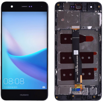 Дисплей (LCD) Huawei Nova (CAN-L11) с сенсором чёрный + рамка