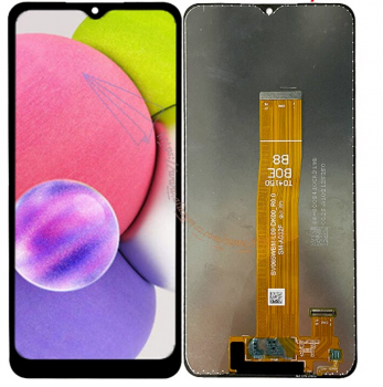 Дисплей Samsung A032 (SM-A032F, SM-A032F/DS) Galaxy A03 Core с сенсором (тачскрином) черный Оригинал
