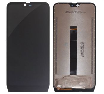 Дисплей Blackview BV9700, BV9700 Pro с сенсором (тачскрином) черный Оригинал