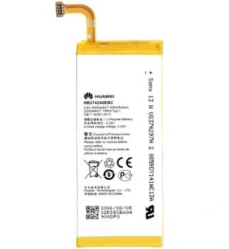 Аккумулятор (батарея) Huawei Ascend P6, P6-U06, P6-C00, G6, G6-U10, P7 mini, G620, G620S, G621, G630 HB3742A0EBC 2050mAh Оригинал