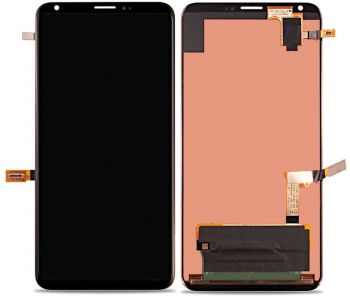 Дисплей LG V35 Plus ThinQ LM-V350, LM-V350N с сенсором (тачскрином) черный Оригинал