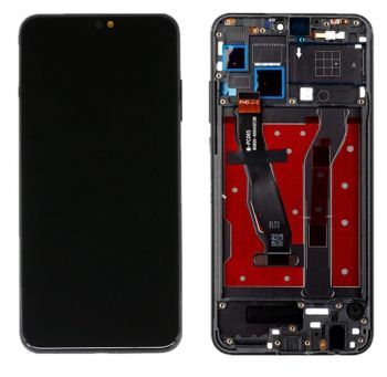 Дисплей Huawei Honor 9X Lite JSN-L21, JSN-L22, JSN-L23 с сенсором (тачскрином) черный с рамкой