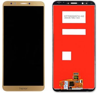Дисплей Huawei Y7 Prime 2018, Y7 2018, Y7 Pro 2018 LDN-L21, LDN-L01, LDN-LX3, LDN-TL10, LDN-LX2 с сенсором (тачскрином) золотой