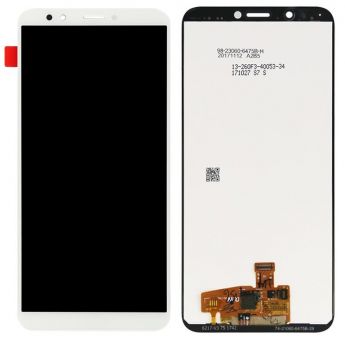 Дисплей Huawei Y7 Prime 2018, Y7 2018, Y7 Pro 2018 LDN-L21, LDN-L01, LDN-LX3, LDN-TL10, LDN-LX2 с сенсором (тачскрином) белый