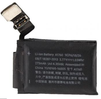 Аккумулятор (батарея) Apple Watch 2 38mm A1760 273mAh Оригинал