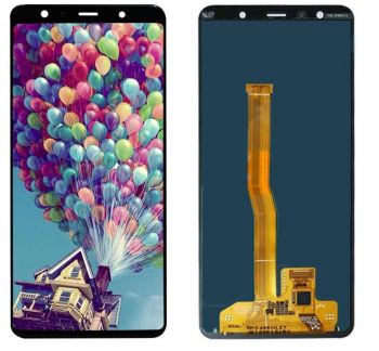 Дисплей Samsung A750 (SM-A750F) Galaxy A7 2018 с сенсором (тачскрином) черный TFT