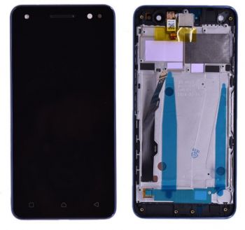 Дисплей Lenovo Vibe S1 Lite S1La40 с сенсором (тачскрином) черный с рамкой Оригинал