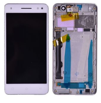 Дисплей Lenovo Vibe S1 Lite S1La40 с сенсором (тачскрином) белый с рамкой