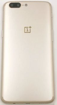 Задняя крышка корпуса OnePlus 5 A5000 золотая Оригинал