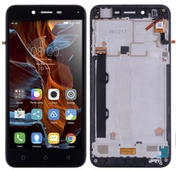 Дисплей Lenovo K5 Plus A6020a46, Lemon 3 с сенсором (тачскрином) черный с рамкой Оригинал