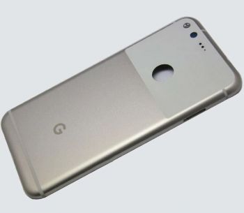 Задняя крышка корпуса Google Pixel XL G-2PW2100, G-2PW2200 серебристая Оригинал