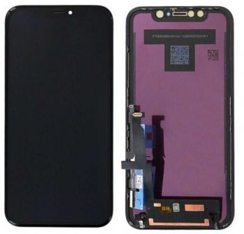 Дисплей Apple iPhone 11 A2221, A2111, A2223 с сенсором (тачскрином) черный