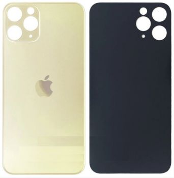 Задняя крышка корпуса Apple iPhone 11 Pro Max A2218, A2161, A2220 золотая