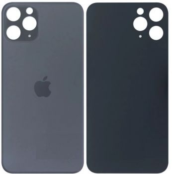 Задняя крышка корпуса Apple iPhone 11 Pro Max A2218, A2161, A2220 серая