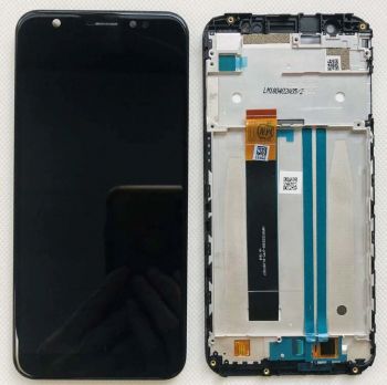 Дисплей Asus ZB555KL Zenfone Max M1 X00PD с сенсором (тачскрином) черный с рамкой Оригинал