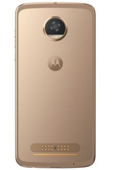 Задняя крышка корпуса Motorola XT1710-09, XT1710-08, XT1710-10, XT1710-11 Moto Z2 Play золотая Оригинал