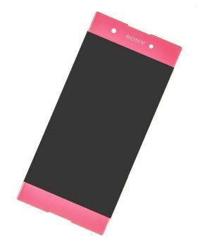 Дисплей Sony G3412, G3416, G3426, G3421, G3423 Xperia XA1 Plus Dual с сенсором (тачскрином) розовый Оригинал