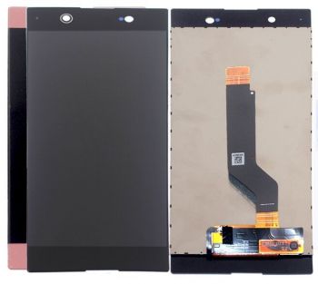 Дисплей Sony G3212, G3221, G3223, G3226 Xperia XA1 Ultra Dual с сенсором (тачскрином) розовый Оригинал