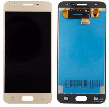 Дисплей Samsung G570 (SM-G570F/DS) Galaxy J5 Prime с сенсором (тачскрином) золотой