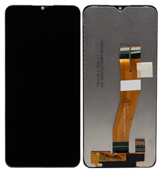 Дисплей Samsung A037 (SM-A037F, SM-A037F/DS) Galaxy A03s с сенсором (тачскрином) черный Оригинал
