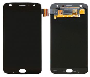 Дисплей Motorola XT1710-09, XT1710-08, XT1710-10, XT1710-11 Moto Z2 Play с сенсором (тачскрином) черный OLED