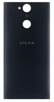 Задняя крышка корпуса Sony H4113, H3113, H4133, H3123, H3133 Xperia XA2 черная Оригинал