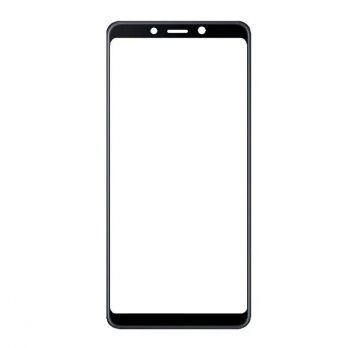 Стекло сенсорного экрана Samsung A920 (SM-A920F, SM-A920F/DS) Galaxy A9 черное Оригинал