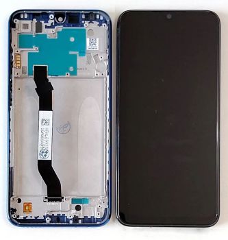 Дисплей Xiaomi Redmi Note 8 M1908C3JG с сенсором (тачскрином) черный с рамкой