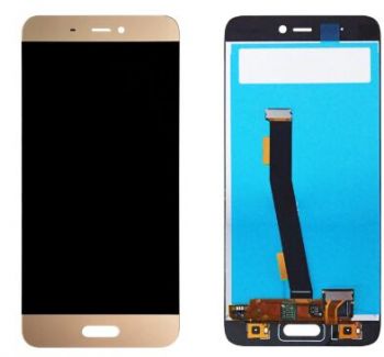 Дисплей Xiaomi Mi5s с сенсором (тачскрином) золотой Оригинал
