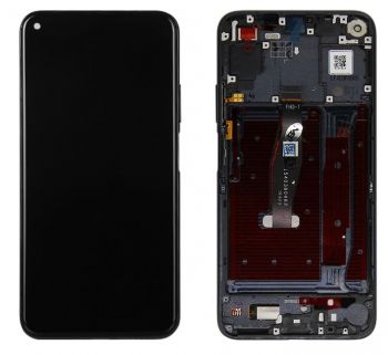 Дисплей Huawei Honor 20 YAL-L21 с сенсором (тачскрином) черный с рамкой