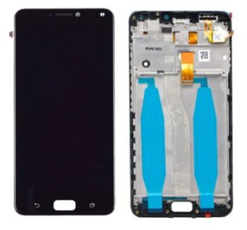 Дисплей Asus ZC554KL ZenFone 4 Max X001D с сенсором (тачскрином) черный с рамкой