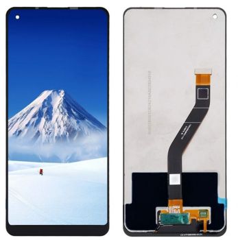Дисплей Samsung A215 (SM-A215U) Galaxy A21 с сенсором (тачскрином) черный Оригинал