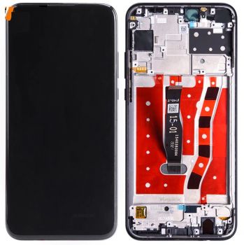 Дисплей Huawei P20 Lite 2019 с сенсором (тачскрином) черный с рамкой Оригинал