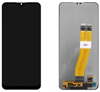 Дисплей Samsung A025 (SM-A025F, SM-A025F/DS) Galaxy A02s с сенсором (тачскрином) черный Оригинал