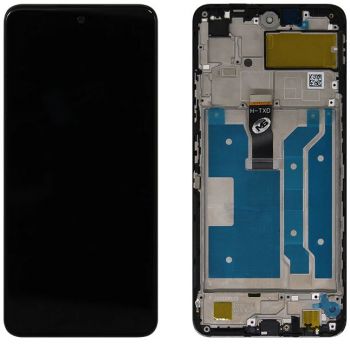 Дисплей Huawei P smart 2021, Y7a PPA-LX2, PPA-L22 с сенсором (тачскрином) черный с рамкой