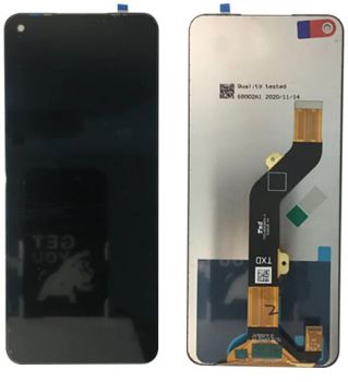 Дисплей Tecno Spark 6 KE7 с сенсором (тачскрином) черный