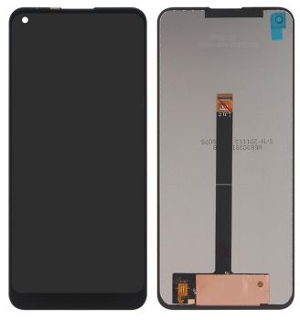 Дисплей Doogee N30 с сенсором (тачскрином) черный Оригинал